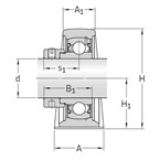 SKF SYH 3/4 FM