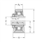 SKF SYJ 25 KF