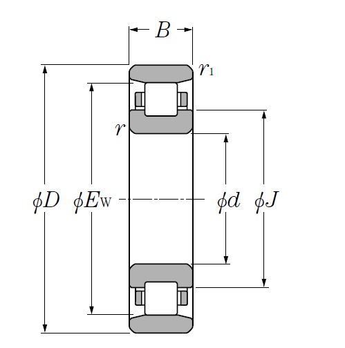 SKF N 213 ECP