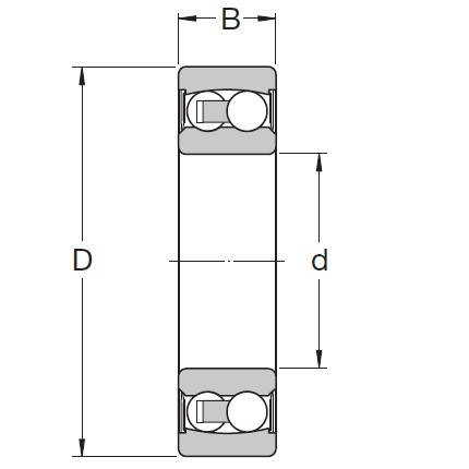 SKF 2208 E-2RS1KTN9