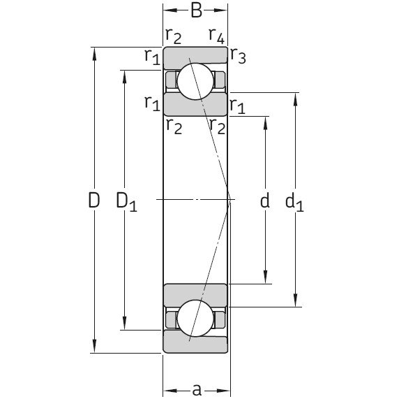 SKF 7018 CD/P4A