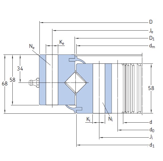 SKF RKS.162.16.1424