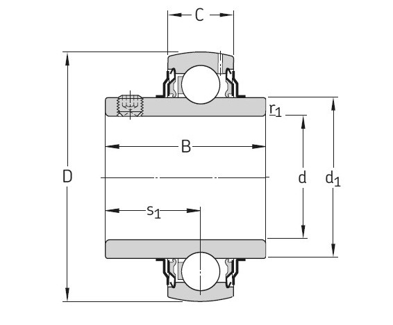 SKF YAR 215-215-2F/AH
