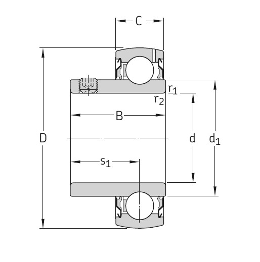SKF YAT 216-300