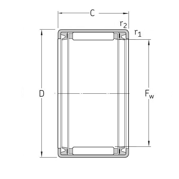 SKF HK 1012.2RS