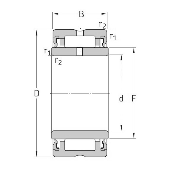 SKF NA 4908.2RS