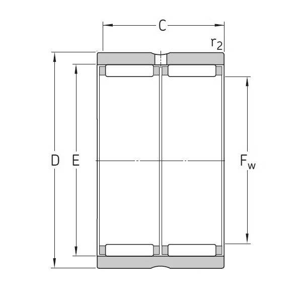 SKF RNAO 40x50x34