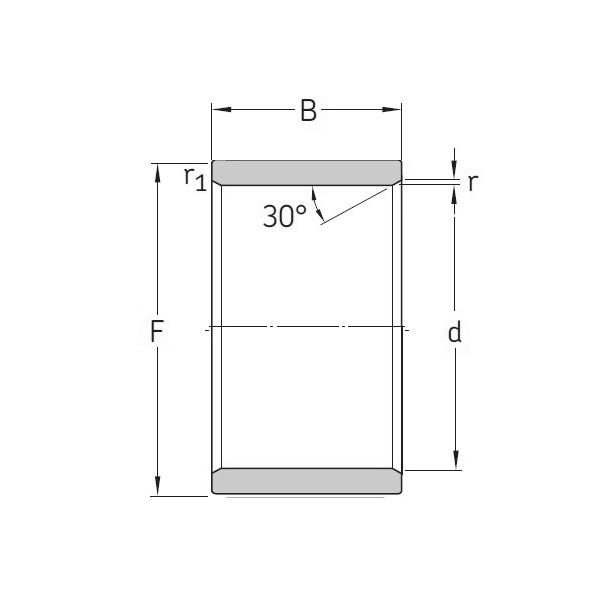SKF LR 25x30x26.5
