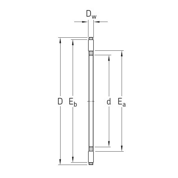 SKF AXK 1024