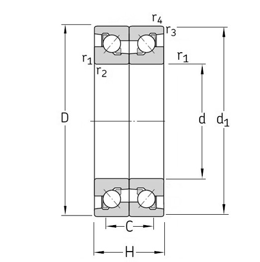 SKF BTM 130 B/P4CDBA