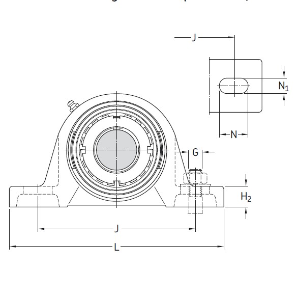 SKF SYJ 25 KF