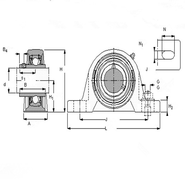 SKF SY 2.7/16 TF/AH