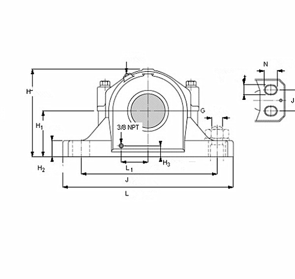 SKF SDAF 23080  Housing
