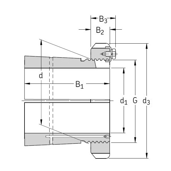 SKF OH 3148 H Adapter Sleeve