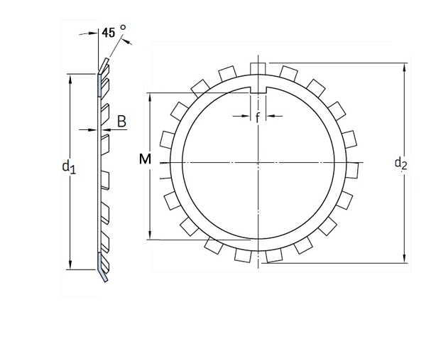 SKF W 044 Lock Nut