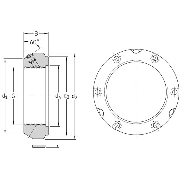 SKF KMT 48 Lock Nut