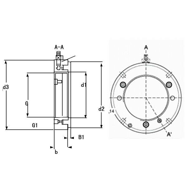 SKF HMVC 150E Hydraulic nut