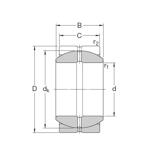 SKF GEZ 008 ES
