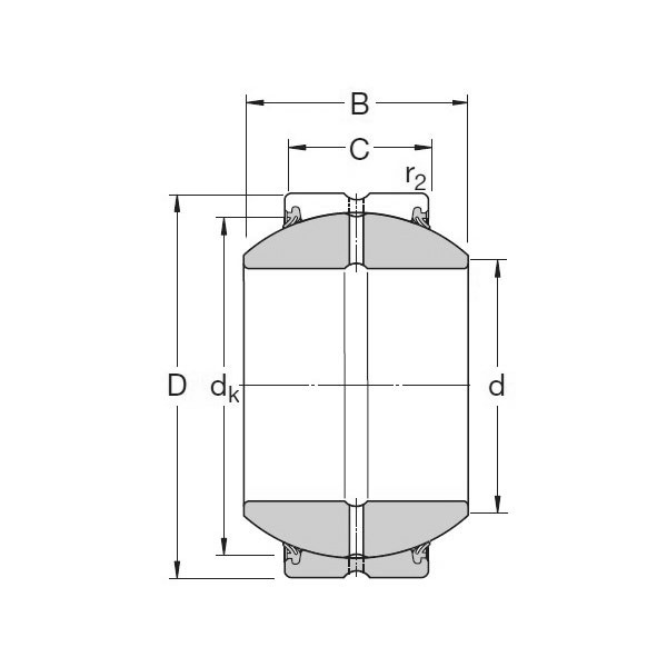 SKF GEH 35 ES-2RS