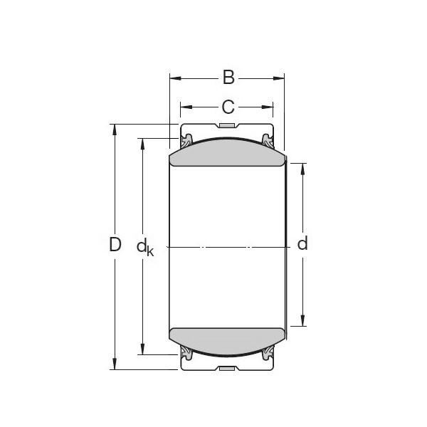 SKF GEH 60 TXG3A-2LS
