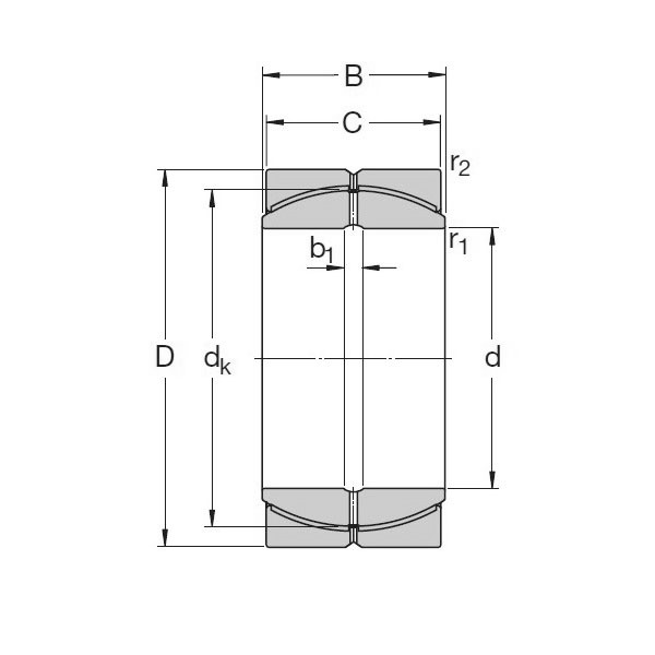 SKF GEP 140 FS
