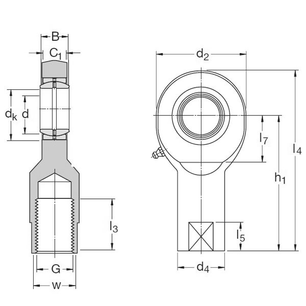 SKF SILA 80 ES-2RS