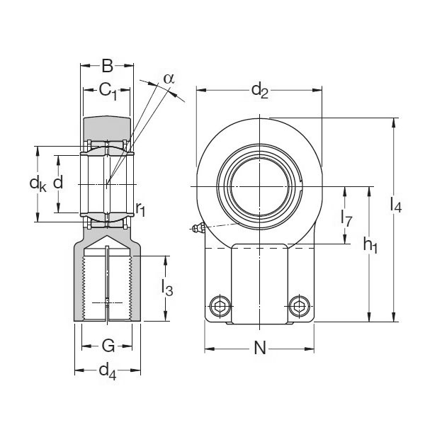 SKF SIQG 80 ES