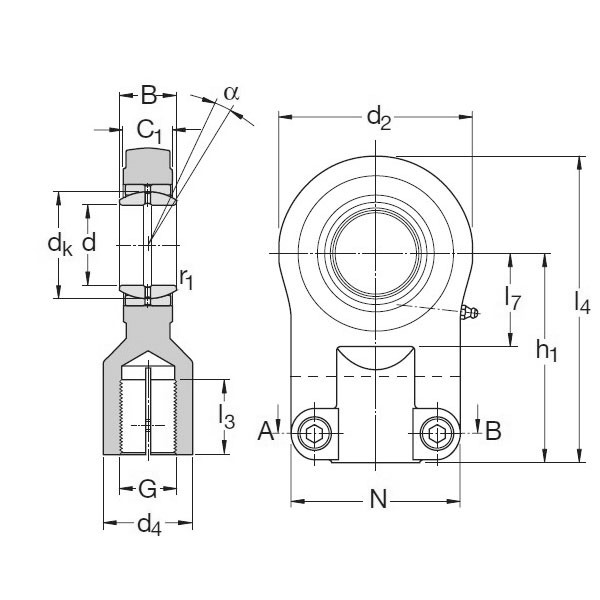 SKF SIJ 40 ES