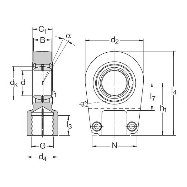 SKF SIR 60 ES