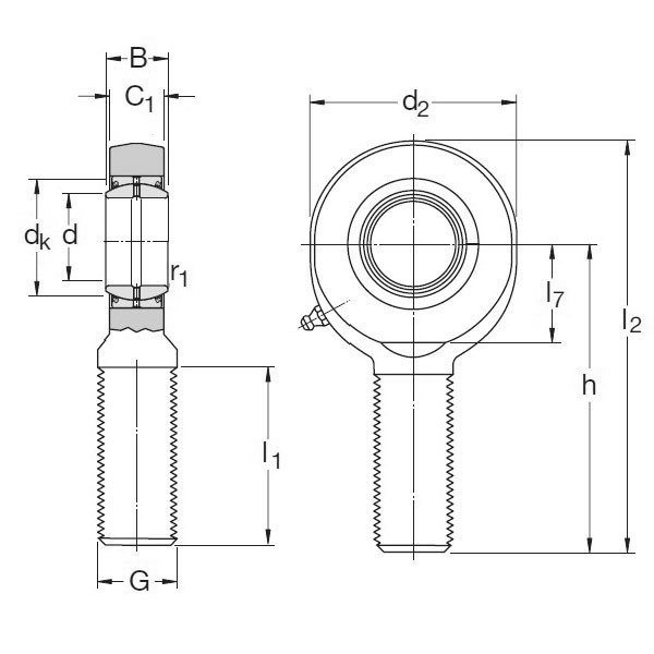 SKF SA 70 ES-2RS