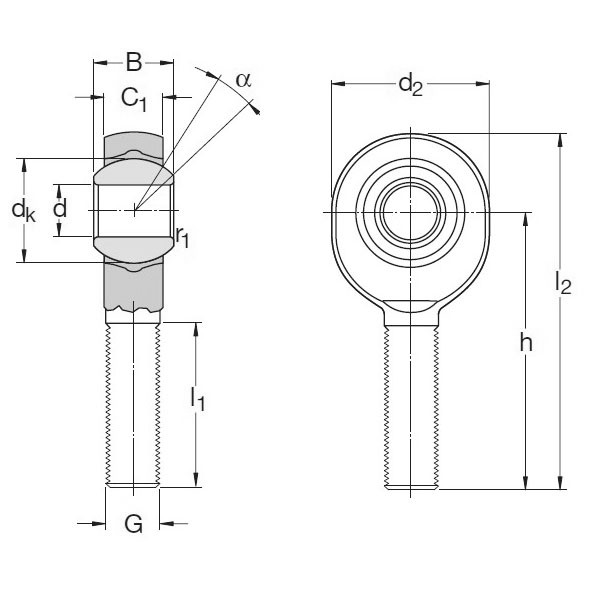 SKF SAKB 10 F